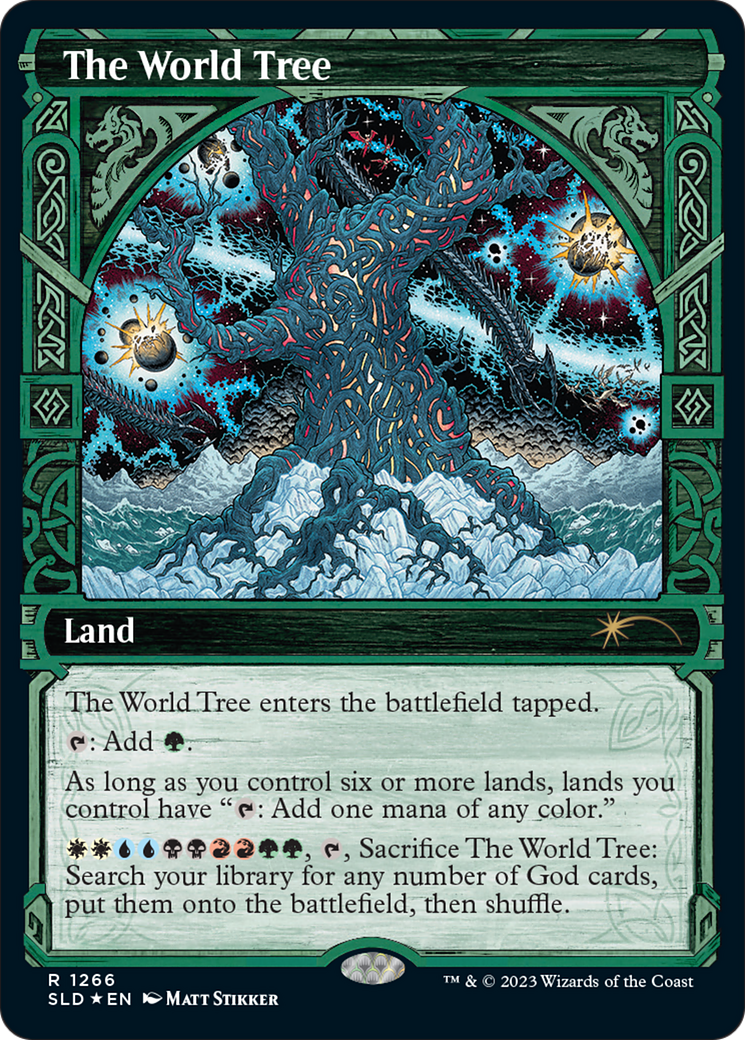 The World Tree (SLD-1266) - Secret Lair Drop: (Showcase) Foil - Premium MTG Single from Wizards of the Coast - Just $5.32! Shop now at Game Crave Tournament Store