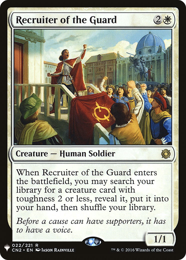 Recruiter of the Guard (MB1-206) - Mystery Booster - Premium MTG Single from Wizards of the Coast - Just $5.58! Shop now at Game Crave Tournament Store