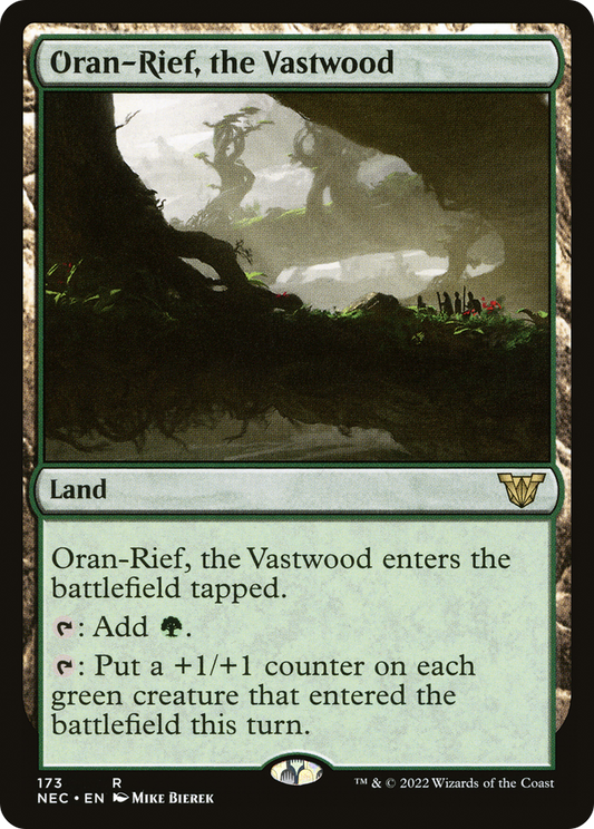 Oran-Rief, the Vastwood (NEC-173) - Neon Dynasty Commander - Premium MTG Single from Wizards of the Coast - Just $0.69! Shop now at Game Crave Tournament Store