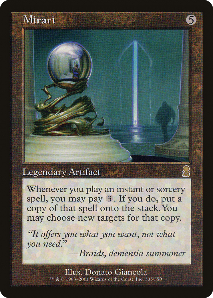 Mirari (ODY-303) - Odyssey - Premium MTG Single from Wizards of the Coast - Just $1.85! Shop now at Game Crave Tournament Store