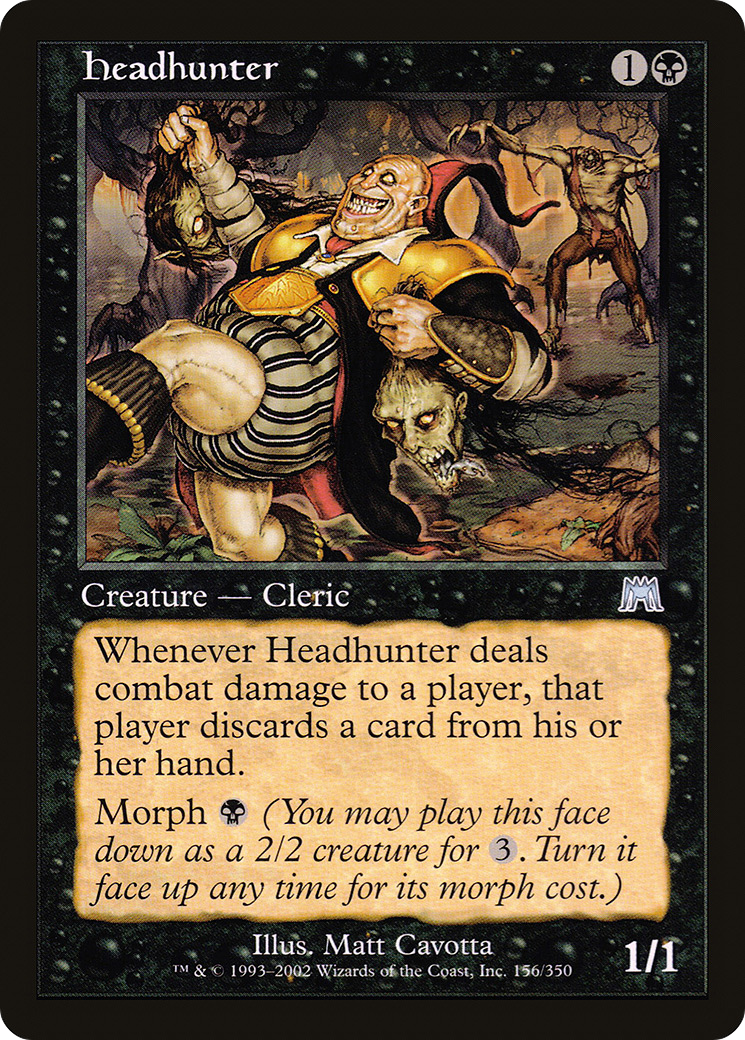 Headhunter (ONS-156) - Onslaught Foil - Premium MTG Single from Wizards of the Coast - Just $0.37! Shop now at Game Crave Tournament Store