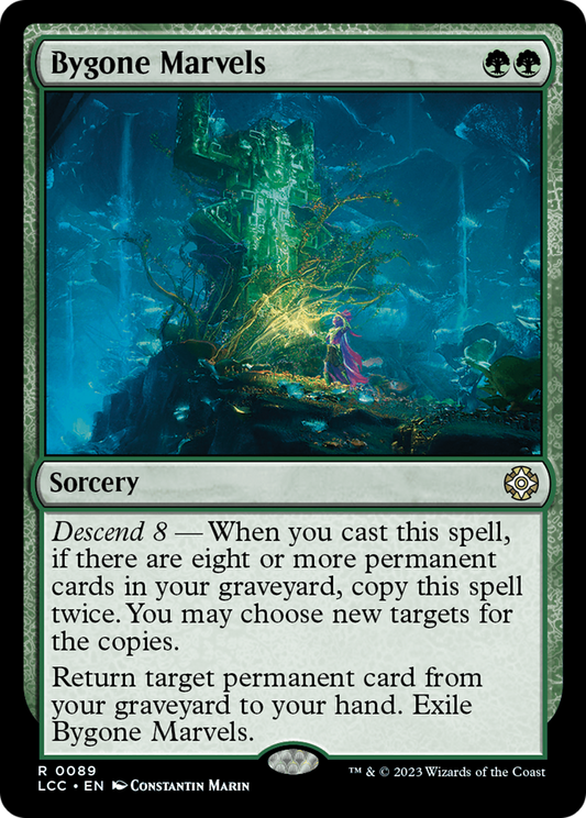 Bygone Marvels (LCC-089) - The Lost Caverns of Ixalan Commander - Premium MTG Single from Wizards of the Coast - Just $0.08! Shop now at Game Crave Tournament Store