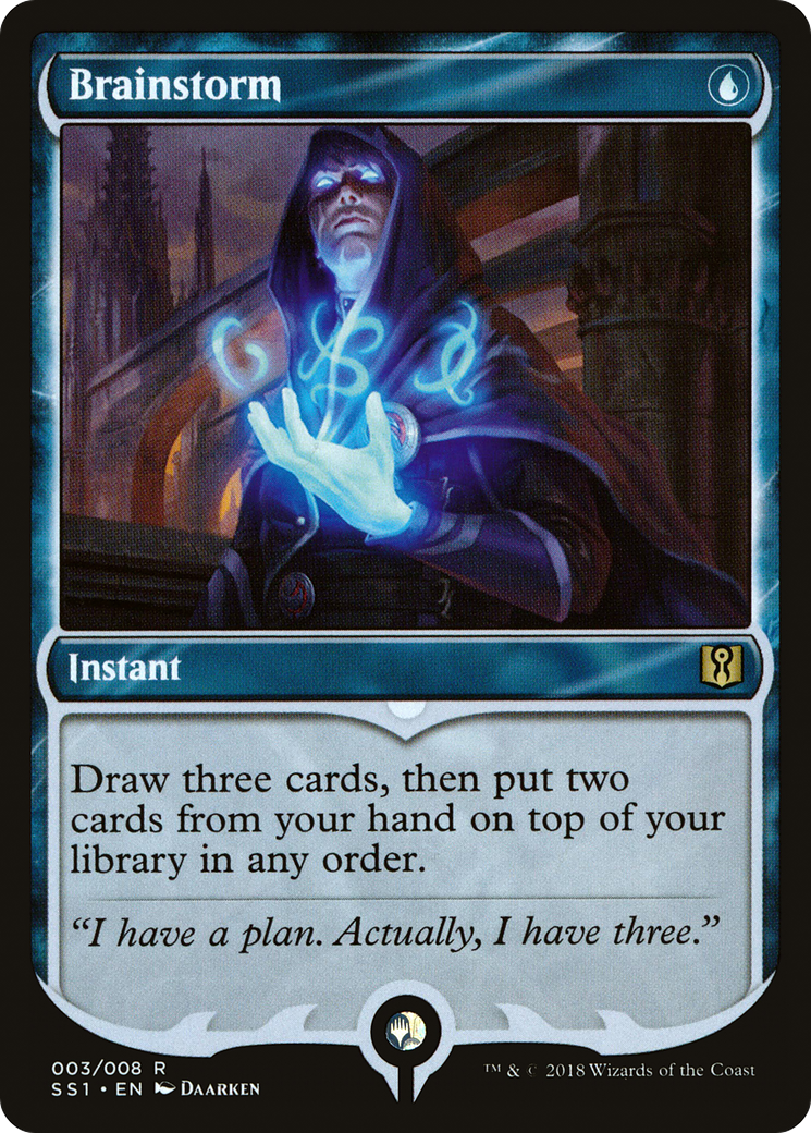 Brainstorm (SS1-003) - Signature Spellbook: Jace - Premium MTG Single from Wizards of the Coast - Just $0.39! Shop now at Game Crave Tournament Store