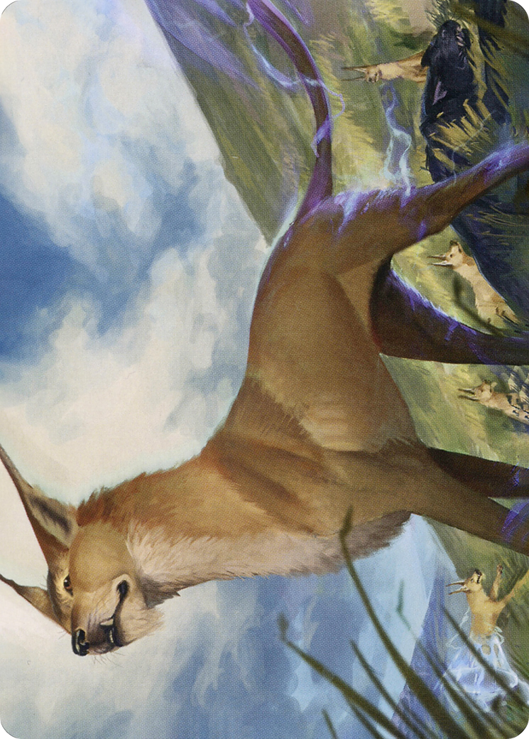 Blink Dog // Blink Dog (AAFR-020) - Adventures in the Forgotten Realms Art Series (Borderless) - Premium MTG Single from Wizards of the Coast - Just $0! Shop now at Game Crave Tournament Store