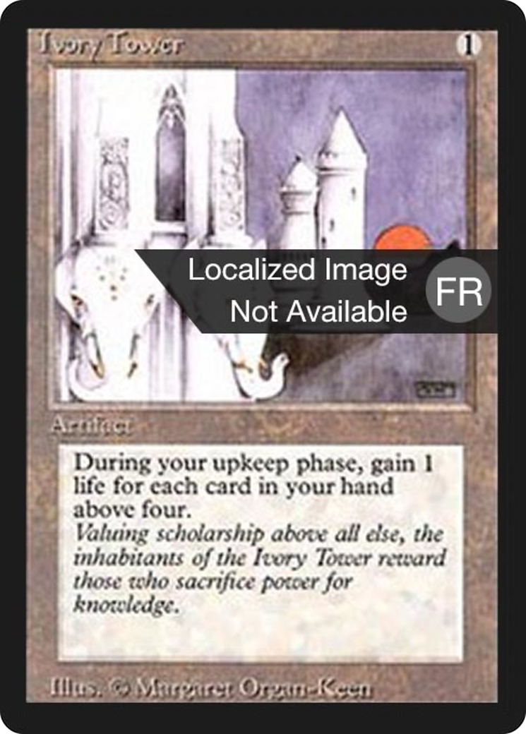 Ivory Tower (FBB-254) - Foreign Black Border - Premium MTG Single from Wizards of the Coast - Just $6.60! Shop now at Game Crave Tournament Store