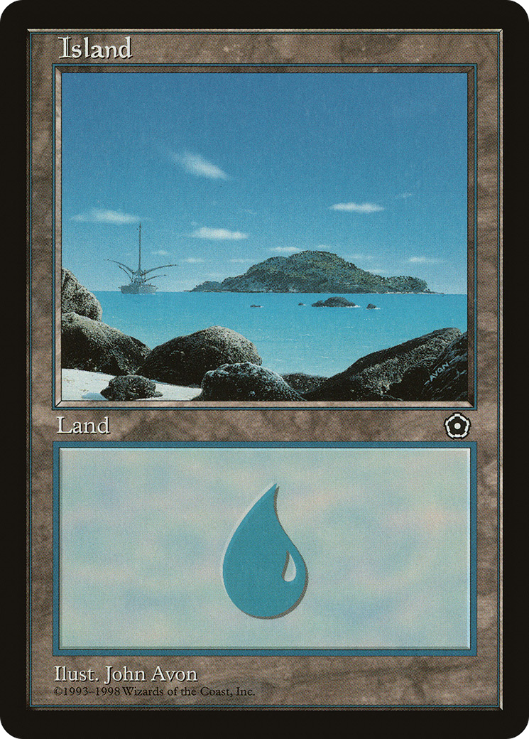 Island (P02-156) - Portal Second Age - Premium MTG Single from Wizards of the Coast - Just $0.37! Shop now at Game Crave Tournament Store