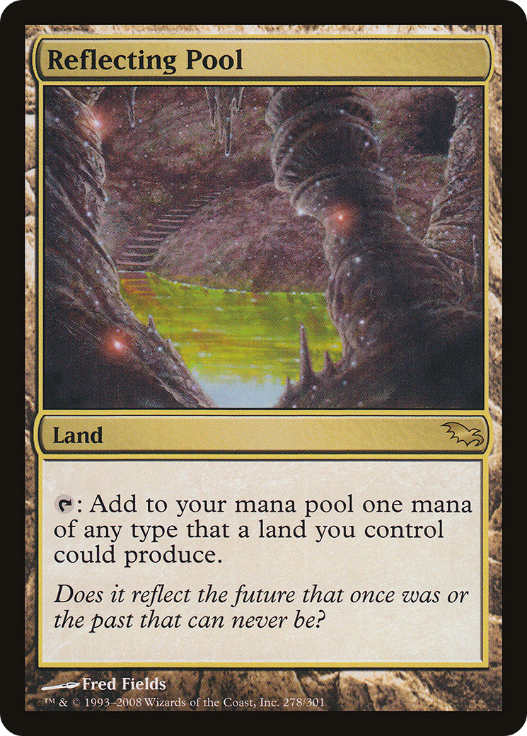 Reflecting Pool (SHM-278) - Shadowmoor - Premium MTG Single from Wizards of the Coast - Just $8.20! Shop now at Game Crave Tournament Store