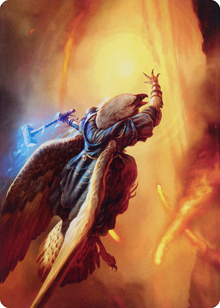 Battlewing Mystic // Battlewing Mystic (ADMU-014) - Dominaria United Art Series (Borderless) - Premium MTG Single from Wizards of the Coast - Just $0! Shop now at Game Crave Tournament Store