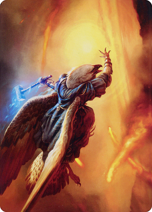 Battlewing Mystic // Battlewing Mystic (ADMU-014) - Dominaria United Art Series (Borderless) - Premium MTG Single from Wizards of the Coast - Just $0! Shop now at Game Crave Tournament Store