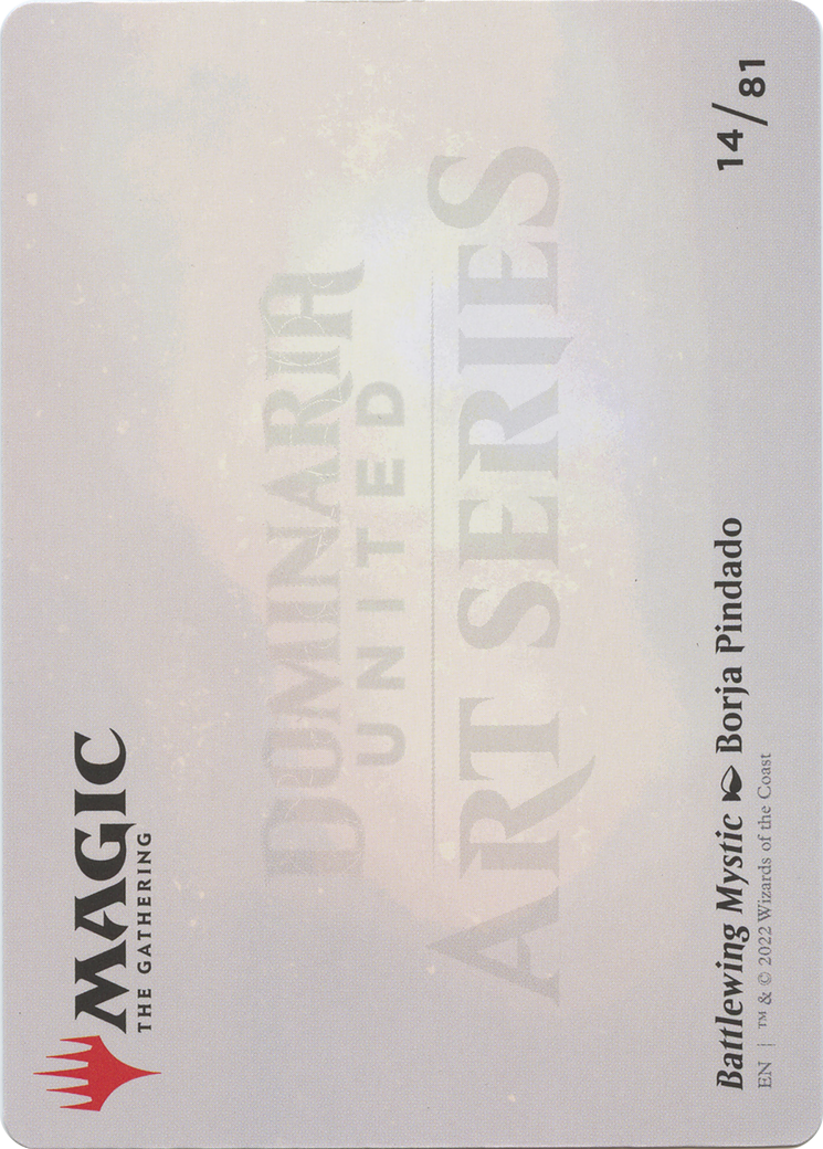 Battlewing Mystic // Battlewing Mystic (ADMU-014) - Dominaria United Art Series (Borderless) Foil - Premium MTG Single from Wizards of the Coast - Just $0! Shop now at Game Crave Tournament Store