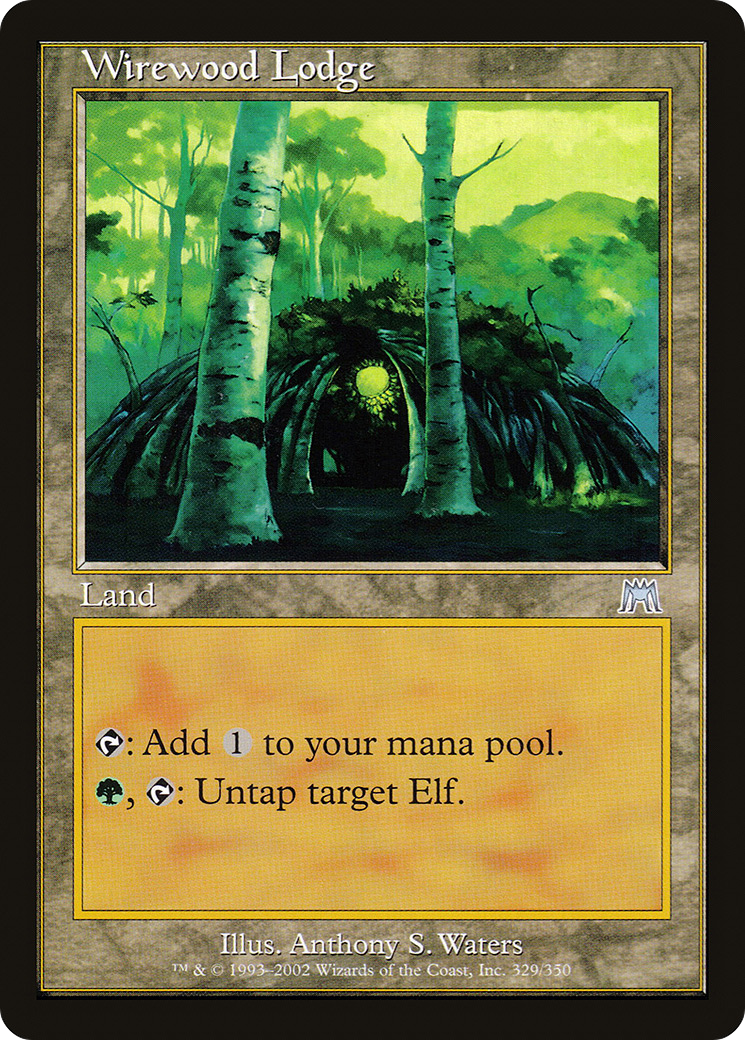Wirewood Lodge (ONS-329) - Onslaught - Premium MTG Single from Wizards of the Coast - Just $1.17! Shop now at Game Crave Tournament Store
