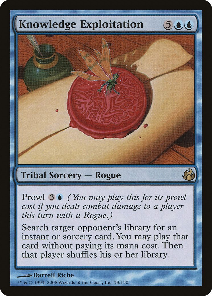 Knowledge Exploitation (MOR-038) - Morningtide Foil - Premium MTG Single from Wizards of the Coast - Just $11.07! Shop now at Game Crave Tournament Store