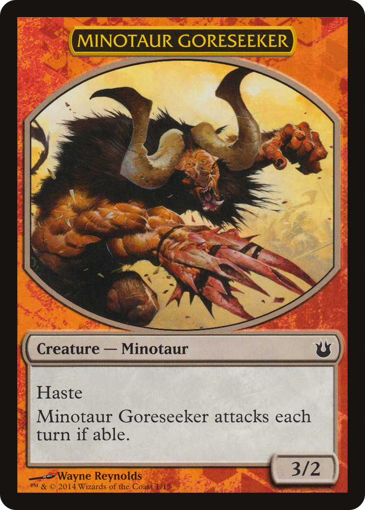 Minotaur Goreseeker (TBTH-001) - Battle the Horde - Premium MTG Single from Wizards of the Coast - Just $0.08! Shop now at Game Crave Tournament Store