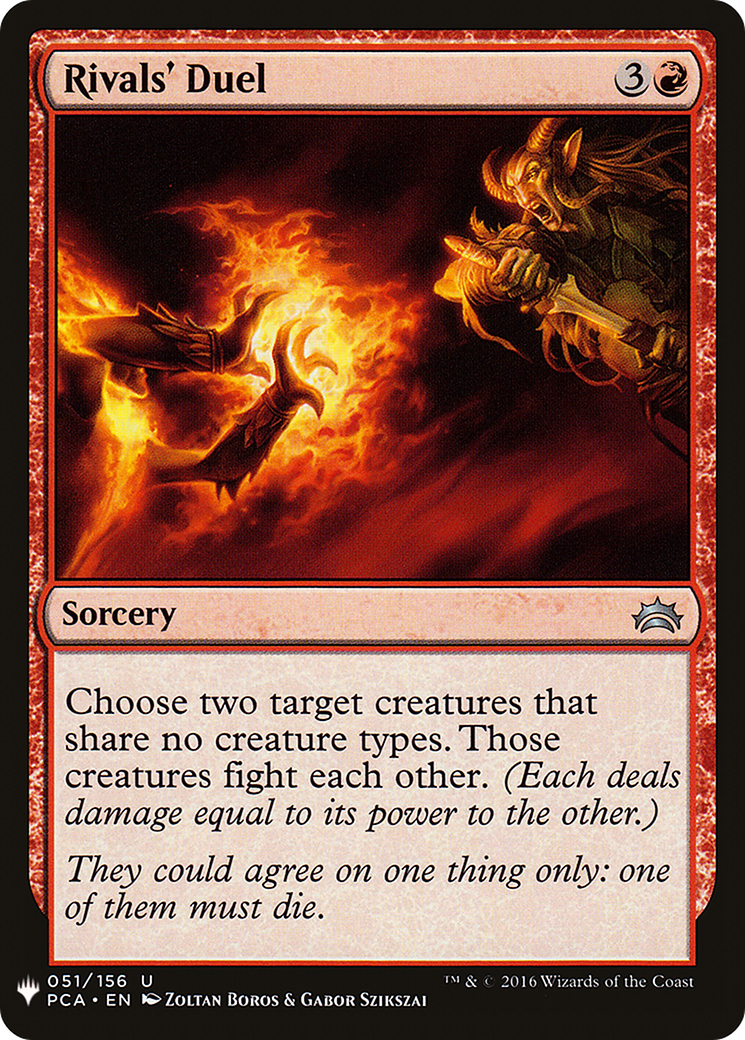 Rivals' Duel (MB1-1041) - Mystery Booster - Premium MTG Single from Wizards of the Coast - Just $0.08! Shop now at Game Crave Tournament Store