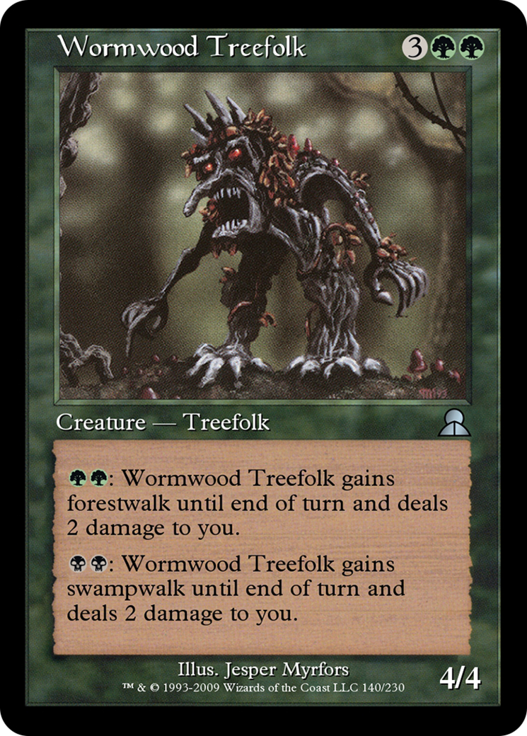 Wormwood Treefolk (ME3-140) - Masters Edition III Foil - Premium MTG Single from Wizards of the Coast - Just $0! Shop now at Game Crave Tournament Store