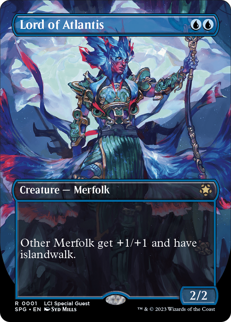 Lord of Atlantis (SPG-001) - Special Guests (Borderless) - Premium MTG Single from Wizards of the Coast - Just $2.94! Shop now at Game Crave Tournament Store