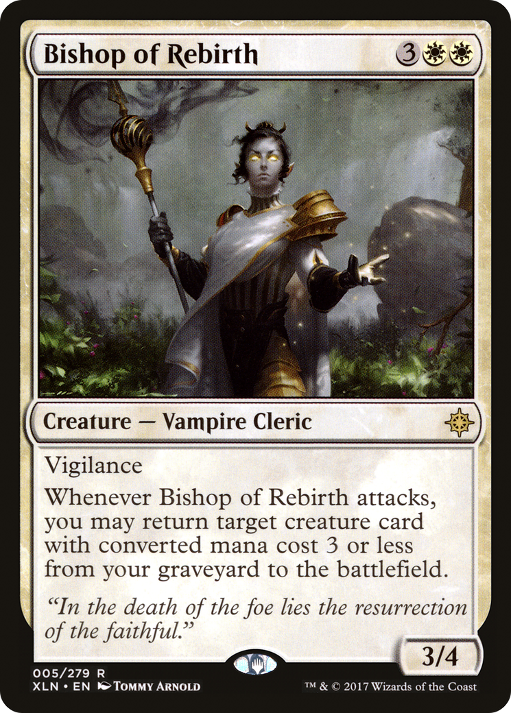 Bishop of Rebirth (XLN-005) - Ixalan - Premium MTG Single from Wizards of the Coast - Just $0.11! Shop now at Game Crave Tournament Store