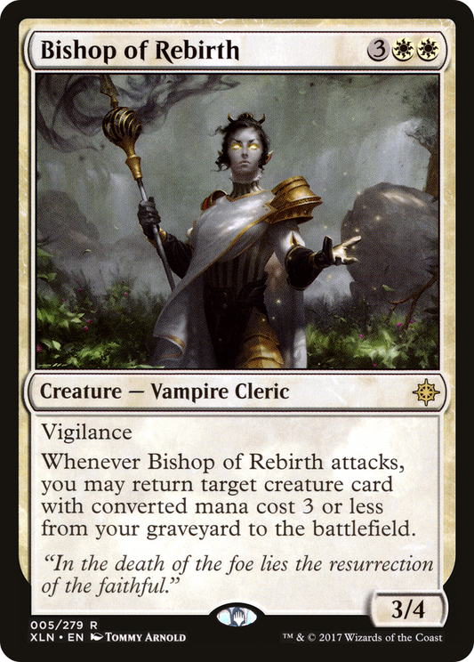 Bishop of Rebirth (XLN-005) - Ixalan Foil - Premium MTG Single from Wizards of the Coast - Just $0.29! Shop now at Game Crave Tournament Store