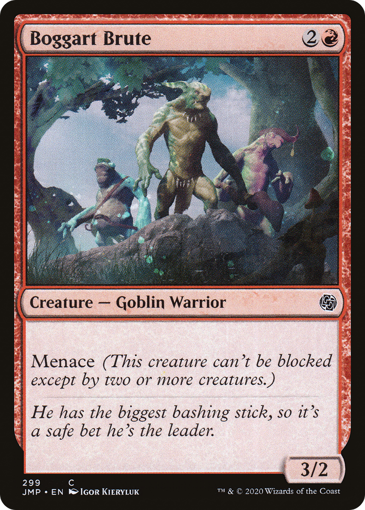 Boggart Brute (JMP-299) - Jumpstart - Premium MTG Single from Wizards of the Coast - Just $0.08! Shop now at Game Crave Tournament Store