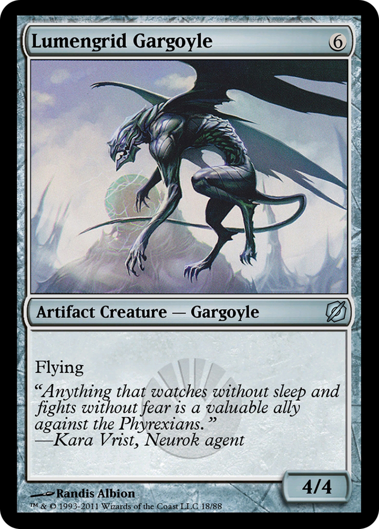Lumengrid Gargoyle (TD2-018) - Duel Decks: Mirrodin Pure vs. New Phyrexia - Premium MTG Single from Wizards of the Coast - Just $0! Shop now at Game Crave Tournament Store