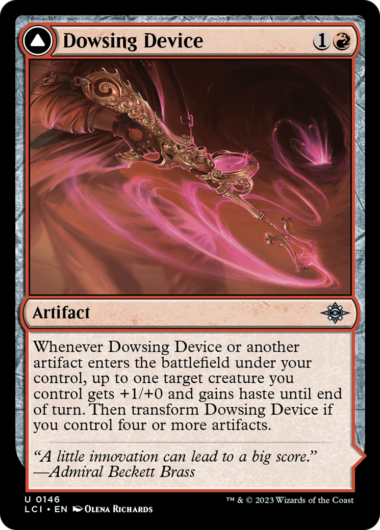 Dowsing Device // Geode Grotto (LCI-146) - The Lost Caverns of Ixalan - Premium MTG Single from Wizards of the Coast - Just $0.08! Shop now at Game Crave Tournament Store