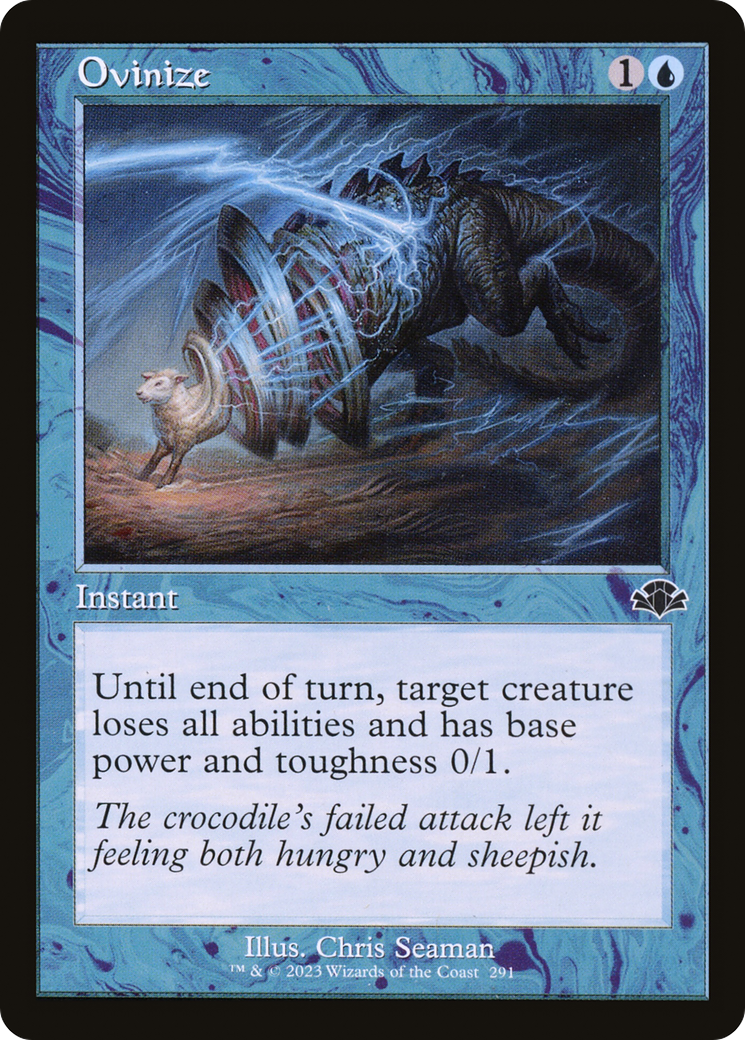Ovinize (DMR-291) - Dominaria Remastered - Premium MTG Single from Wizards of the Coast - Just $0.08! Shop now at Game Crave Tournament Store