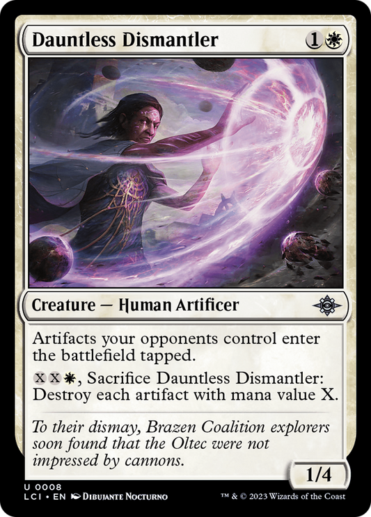 Dauntless Dismantler (LCI-008) - The Lost Caverns of Ixalan - Premium MTG Single from Wizards of the Coast - Just $0.08! Shop now at Game Crave Tournament Store
