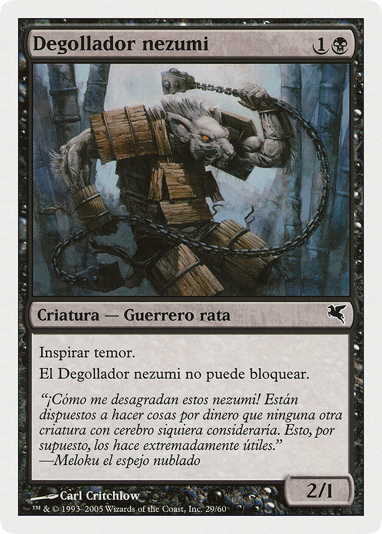 Nezumi Cutthroat (PSAL-A29) - Salvat 2005 - Premium MTG Single from Wizards of the Coast - Just $0! Shop now at Game Crave Tournament Store