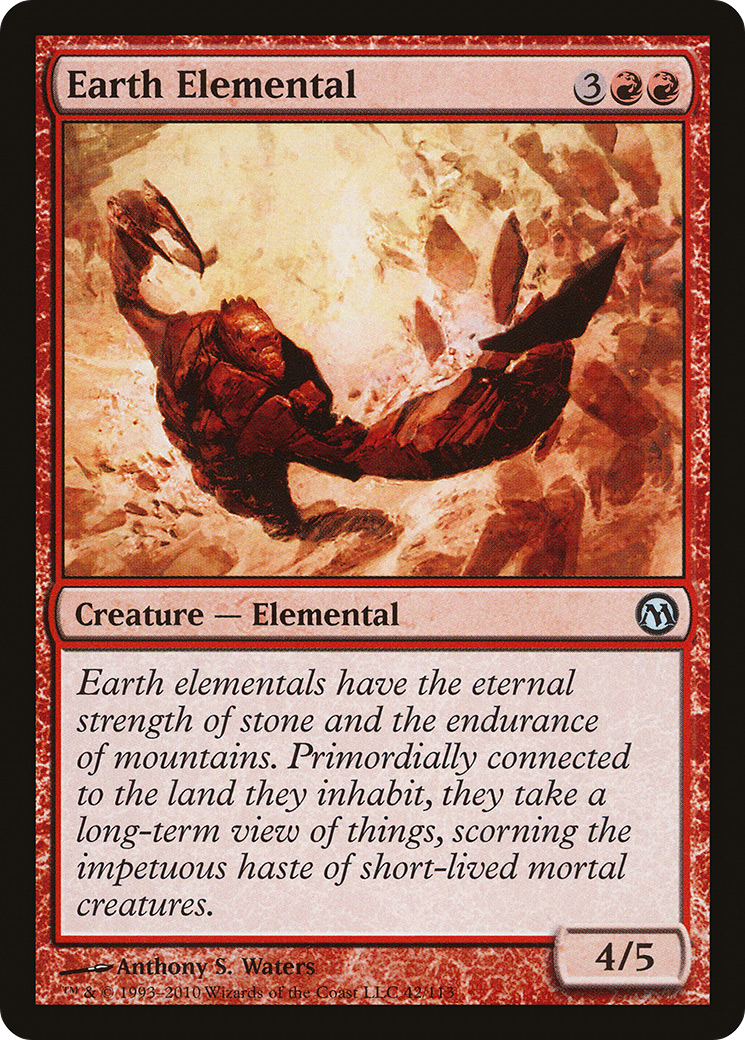 Earth Elemental (DPA-042) - Duels of the Planeswalkers - Premium MTG Single from Wizards of the Coast - Just $0.08! Shop now at Game Crave Tournament Store