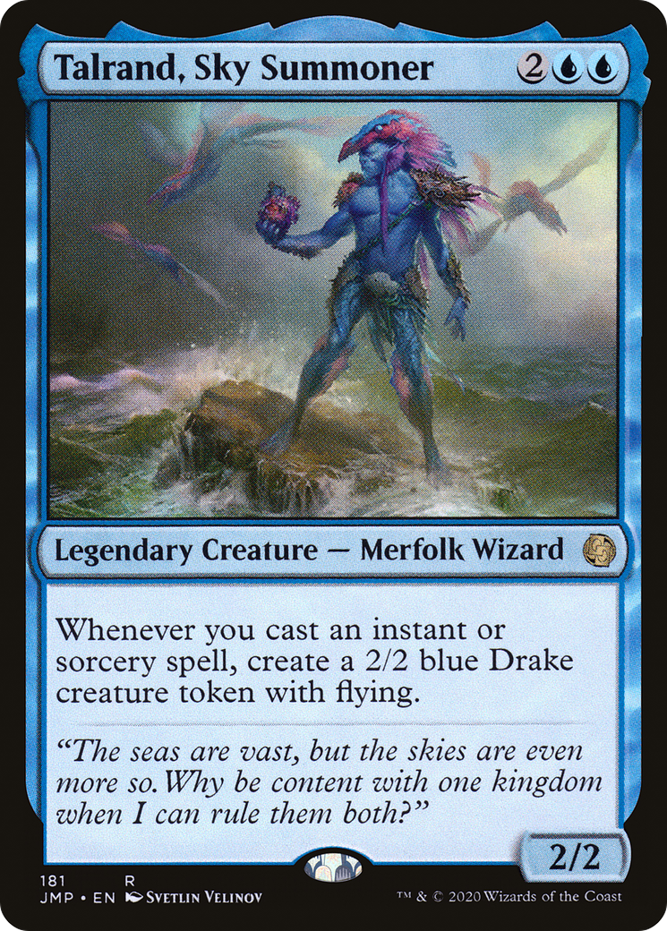 Talrand, Sky Summoner (JMP-181) - Jumpstart - Premium MTG Single from Wizards of the Coast - Just $0.08! Shop now at Game Crave Tournament Store