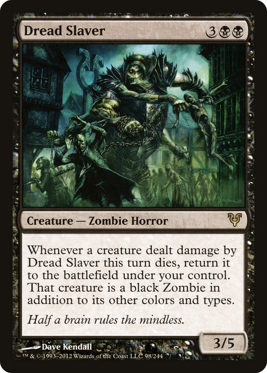 Dread Slaver (AVR-098) - Avacyn Restored - Premium MTG Single from Wizards of the Coast - Just $0.08! Shop now at Game Crave Tournament Store