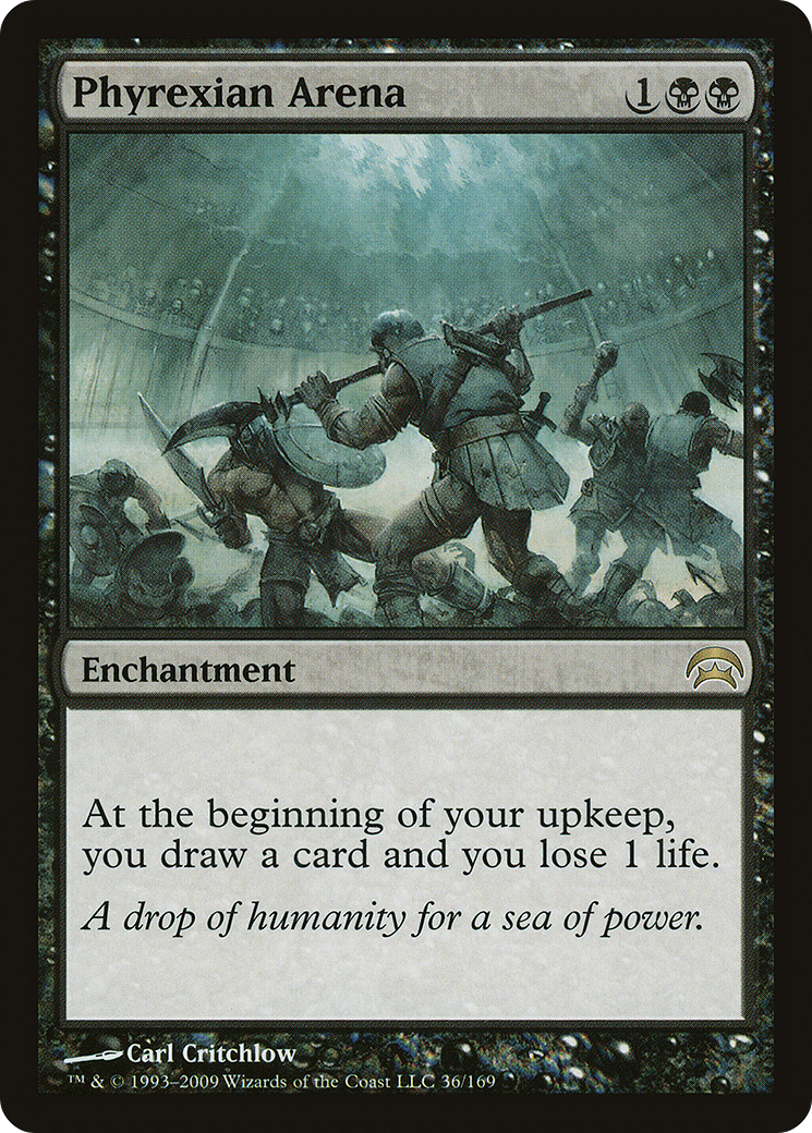 Phyrexian Arena (HOP-036) - Planechase - Premium MTG Single from Wizards of the Coast - Just $1.22! Shop now at Game Crave Tournament Store