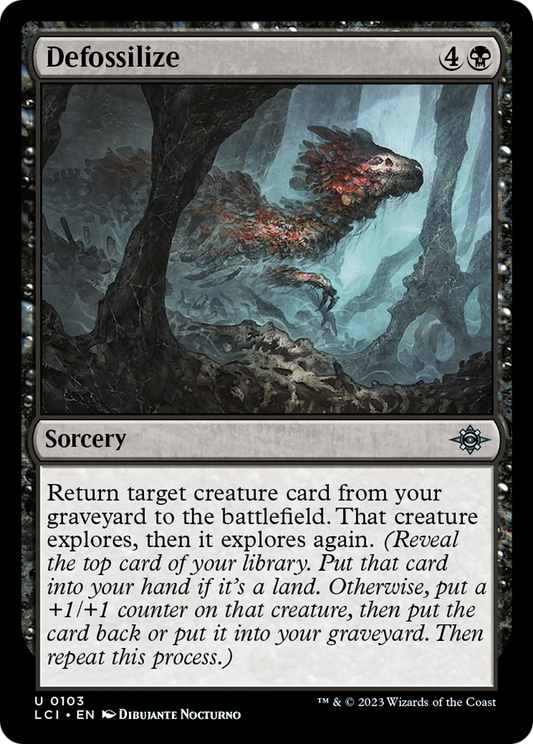 Defossilize (LCI-103) - The Lost Caverns of Ixalan - Premium MTG Single from Wizards of the Coast - Just $0.21! Shop now at Game Crave Tournament Store