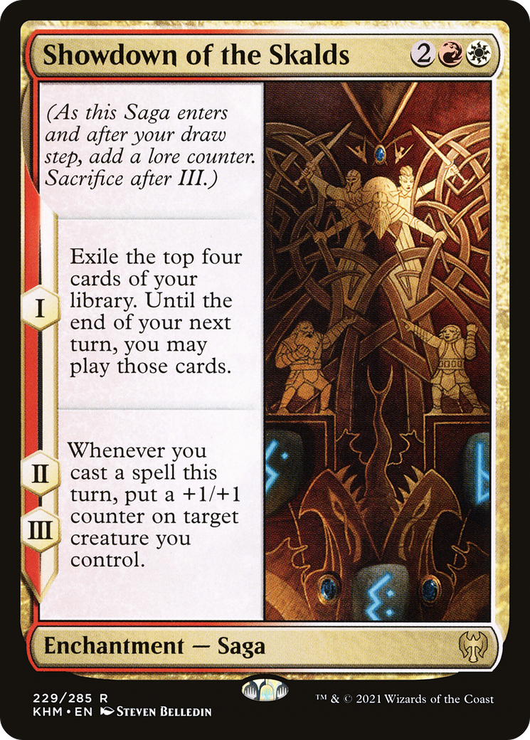Showdown of the Skalds (KHM-229) - Kaldheim Foil - Premium MTG Single from Wizards of the Coast - Just $0.25! Shop now at Game Crave Tournament Store