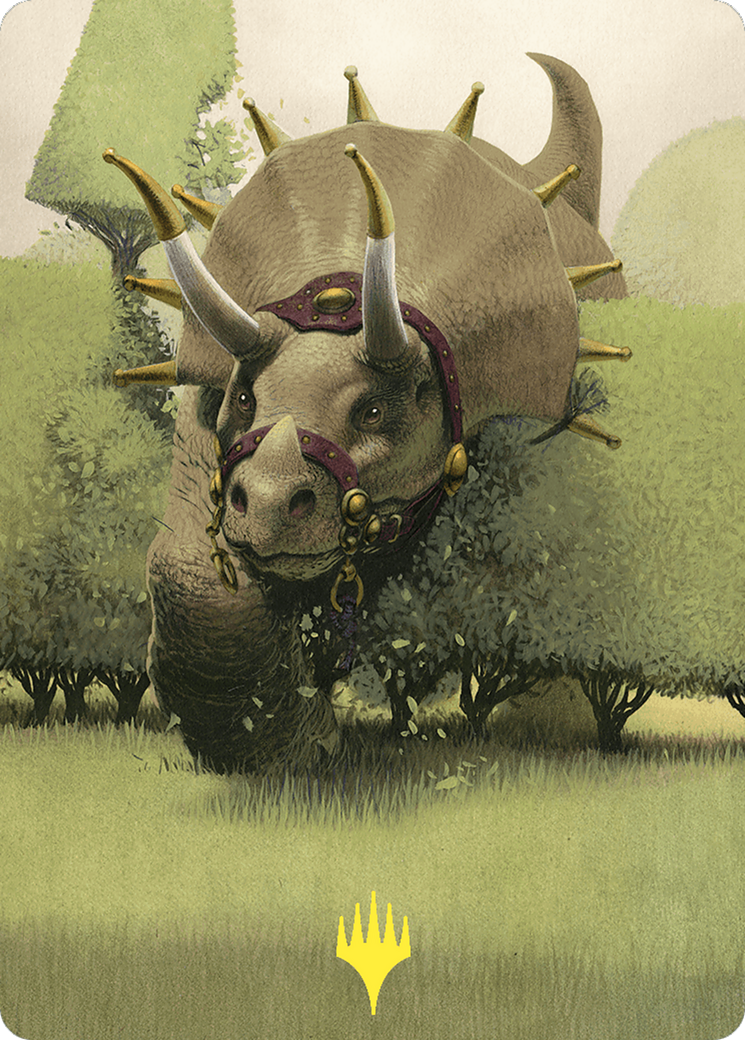 Regal Behemoth // Regal Behemoth (ACMM-043) - Commander Masters Art Series (Borderless) - Premium MTG Single from Wizards of the Coast - Just $0! Shop now at Game Crave Tournament Store