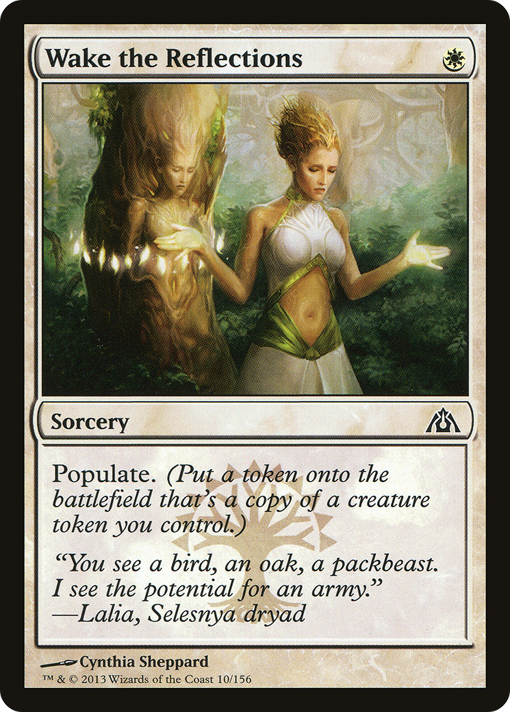 Wake the Reflections (DGM-010) - Dragon's Maze - Premium MTG Single from Wizards of the Coast - Just $0.08! Shop now at Game Crave Tournament Store