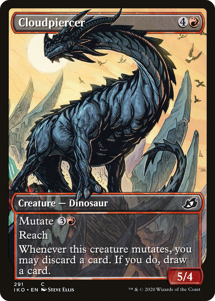 Cloudpiercer (IKO-291) - Ikoria: Lair of Behemoths: (Showcase) - Premium MTG Single from Wizards of the Coast - Just $0.08! Shop now at Game Crave Tournament Store