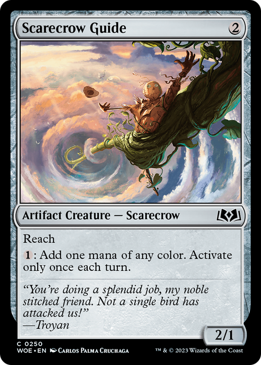 Scarecrow Guide (WOE-250) - Wilds of Eldraine - Premium MTG Single from Wizards of the Coast - Just $0.25! Shop now at Game Crave Tournament Store
