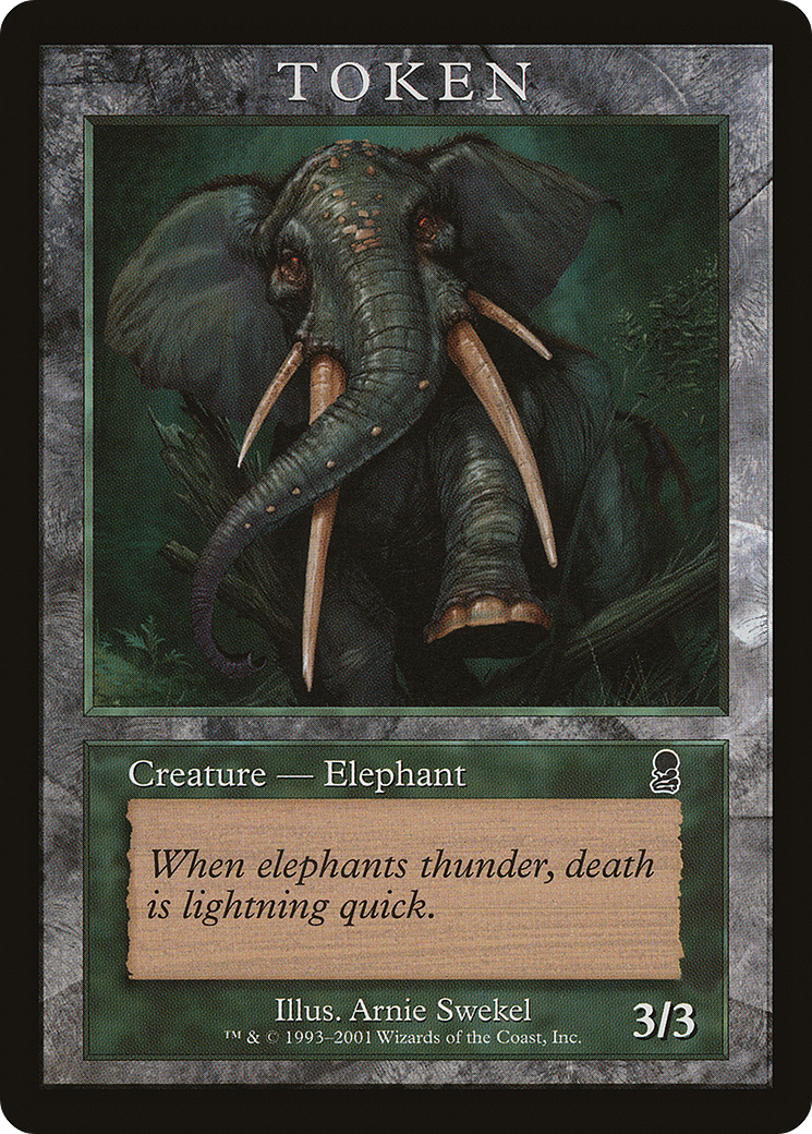 Elephant (PR2-005) - Magic Player Rewards 2002 - Premium MTG Single from Wizards of the Coast - Just $3.49! Shop now at Game Crave Tournament Store
