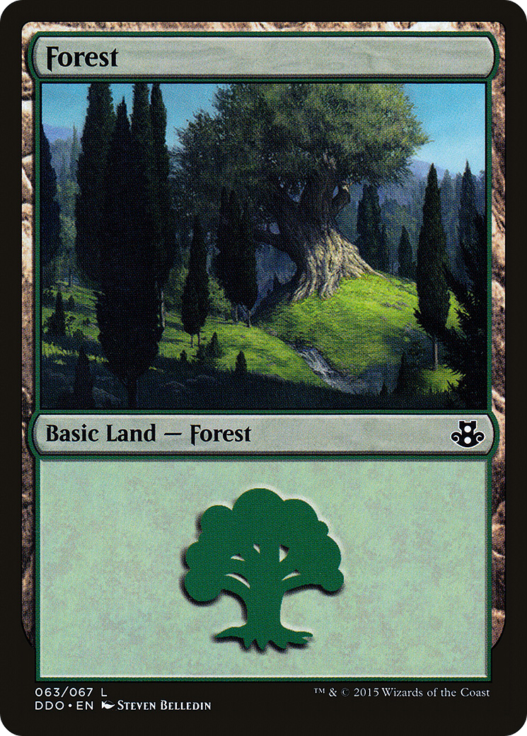 Forest (DDO-063) - Duel Decks: Elspeth vs. Kiora - Premium MTG Single from Wizards of the Coast - Just $0.08! Shop now at Game Crave Tournament Store