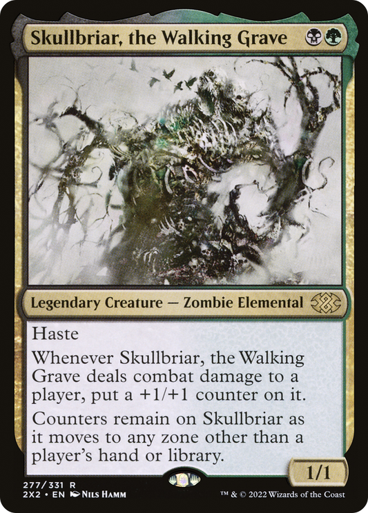 Skullbriar, the Walking Grave (2X2-277) - Double Masters 2022 - Premium MTG Single from Wizards of the Coast - Just $0.39! Shop now at Game Crave Tournament Store