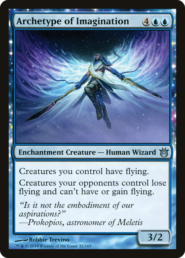 Archetype of Imagination (BNG-032) - Born of the Gods: (nyxtouched) - Premium MTG Single from Wizards of the Coast - Just $0.59! Shop now at Game Crave Tournament Store