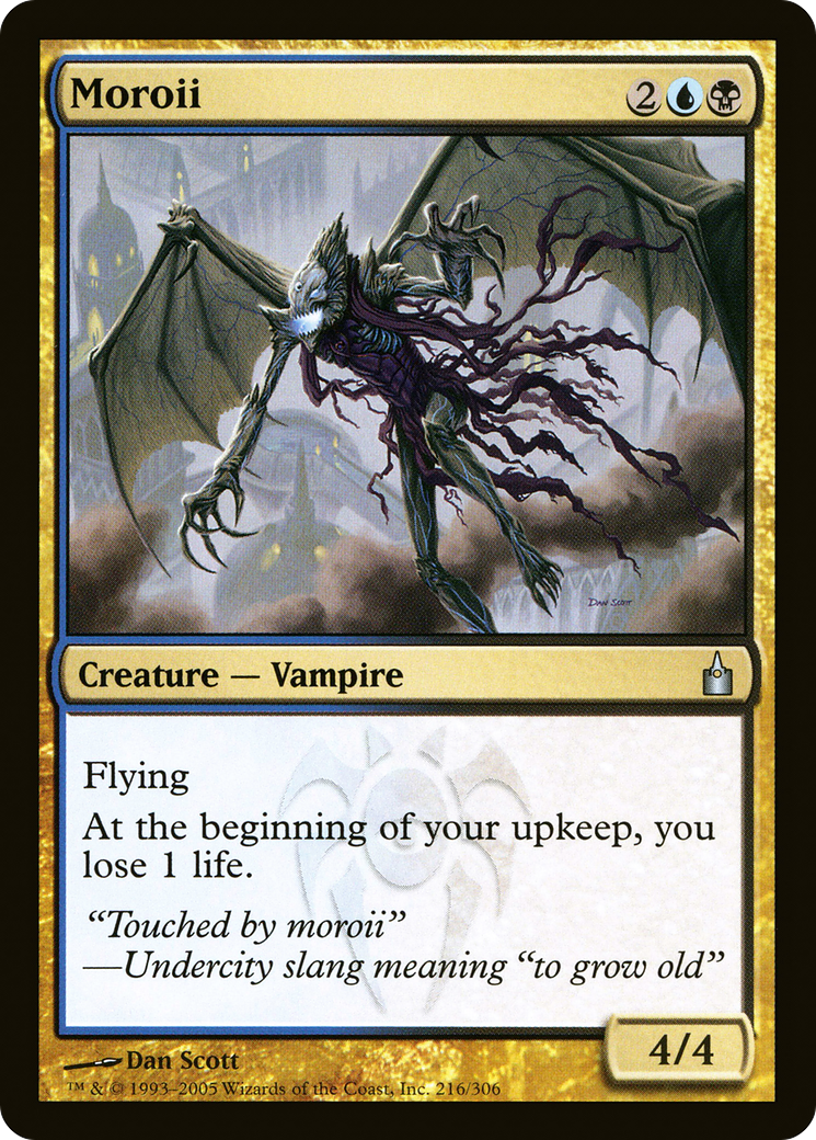 Moroii (RAV-216) - Ravnica: City of Guilds Foil - Premium MTG Single from Wizards of the Coast - Just $0.28! Shop now at Game Crave Tournament Store