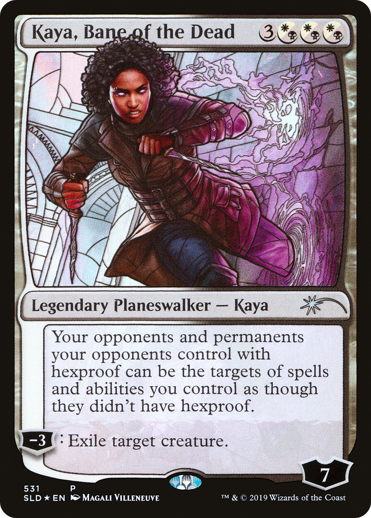 Kaya, Bane of the Dead (SLD-531) - Secret Lair Drop Foil - Premium MTG Single from Wizards of the Coast - Just $0.51! Shop now at Game Crave Tournament Store