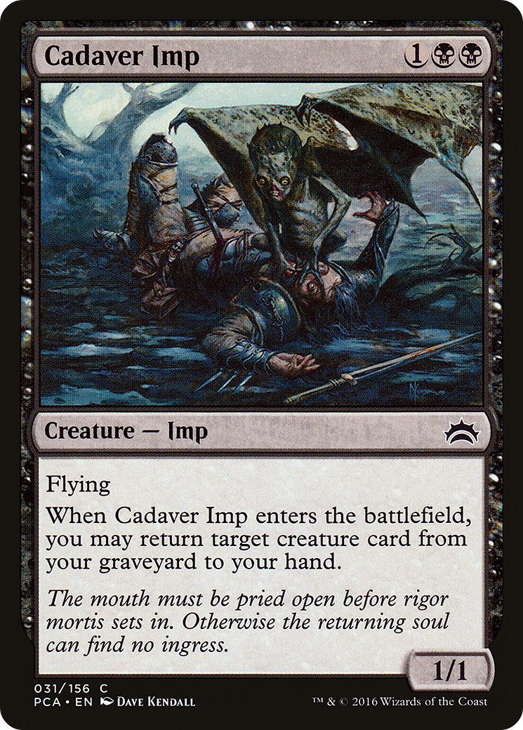 Cadaver Imp (PCA-031) - Planechase Anthology - Premium MTG Single from Wizards of the Coast - Just $0.27! Shop now at Game Crave Tournament Store