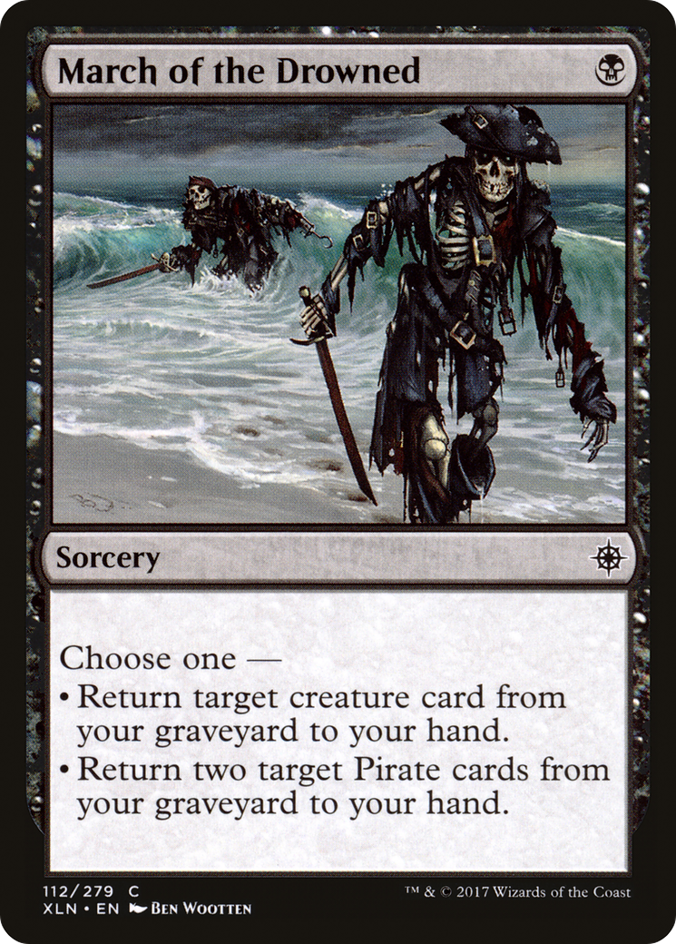 March of the Drowned (XLN-112) - Ixalan - Premium MTG Single from Wizards of the Coast - Just $0.08! Shop now at Game Crave Tournament Store