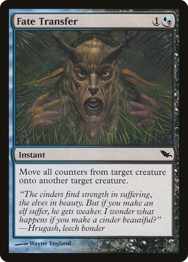 Fate Transfer (SHM-161) - Shadowmoor - Premium MTG Single from Wizards of the Coast - Just $0.08! Shop now at Game Crave Tournament Store