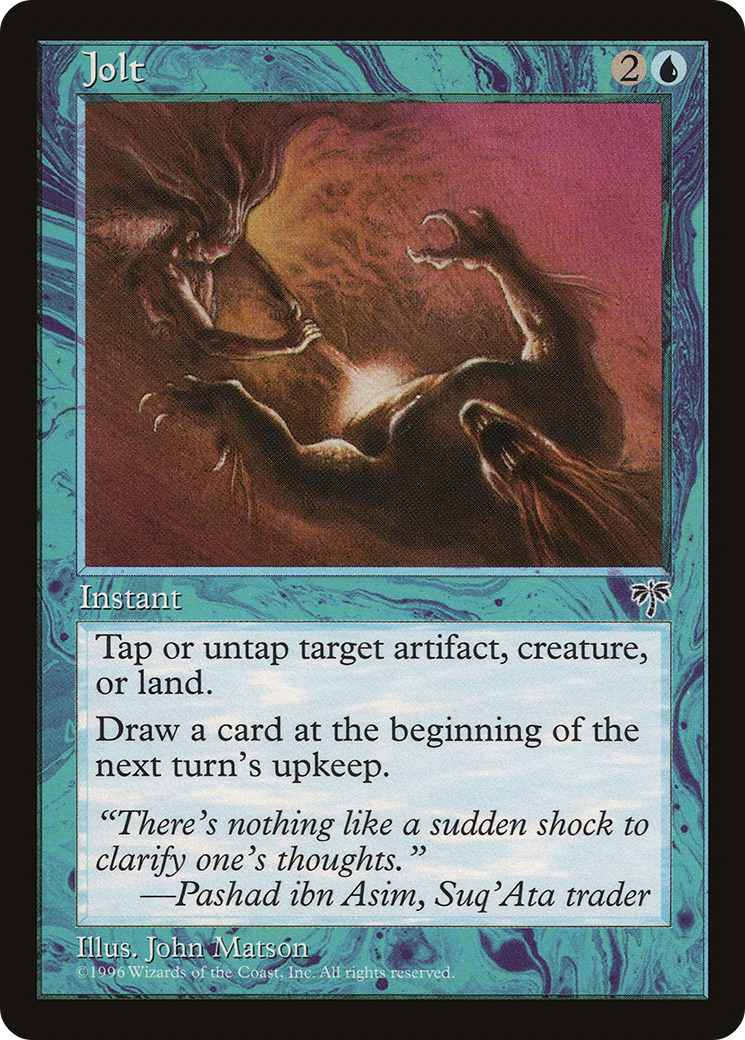 Jolt (MIR-070) - Mirage - Premium MTG Single from Wizards of the Coast - Just $0.08! Shop now at Game Crave Tournament Store