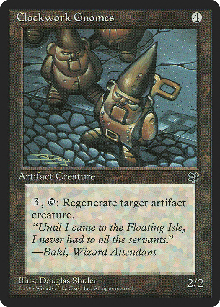 Clockwork Gnomes (HML-102) - Homelands - Premium MTG Single from Wizards of the Coast - Just $0.08! Shop now at Game Crave Tournament Store
