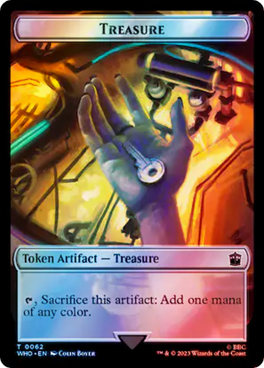 Treasure (TWHO-062) - Doctor Who Tokens Foil - Premium MTG Single from Wizards of the Coast - Just $0! Shop now at Game Crave Tournament Store